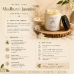Madurai Jasmine - Soy Wax - Image 3